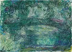 "Le Pont japonais" (1918-1924) de Claude Monet (W 1915)