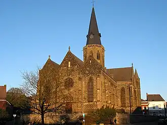 L’église Saint-Nicolas.