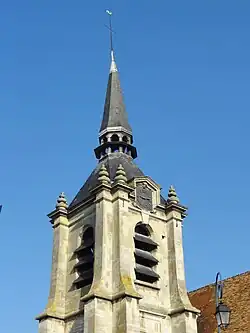 Le clocher de l'église
