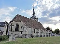 L'église Saint-Denys.