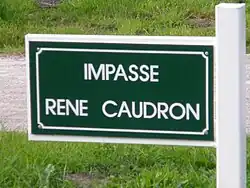 Impasse René-Caudron au Touquet-Paris-Plage.