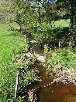 Le Trieux dans la commune.