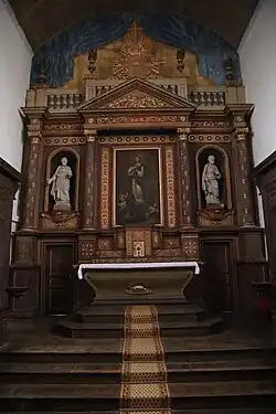 Maître-autel de l'abbatiale.