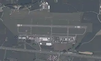 Aérodrome Grenoble - Le Versoud en 2012.