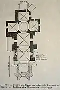Plan de l'église