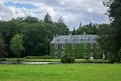 Château du Rox : la façade.