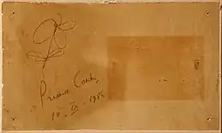 signature de Primo Conti