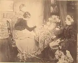 Le goûter, Musée Granet, Aix-en-Provence