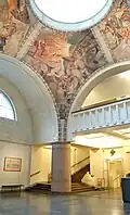 Le hall du musée national de Finlande à Helsinki