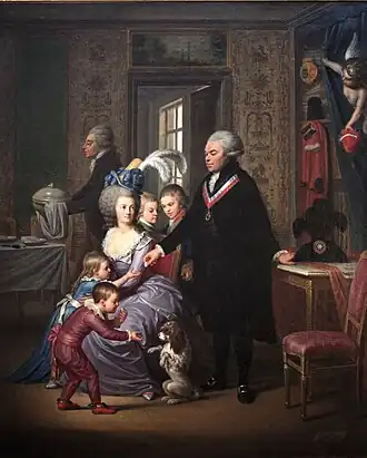 Dominique Doncre, Le Juge Pierre-Louis-Joseph Lecocq et sa famille (1791).