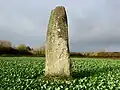 Le menhir de Toul-an-Lann.
