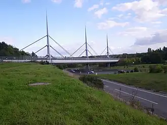 Le viaduc de franchissement.