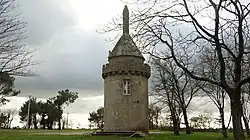 Le moulin de Brancheleux à Allaire vue de derrière.