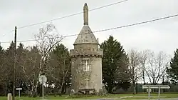 Le moulin de Brancheleux à Allaire vue de devant.