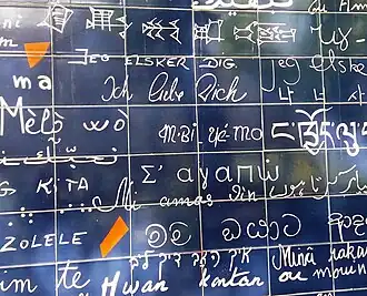 Détail de quelques inscriptions.