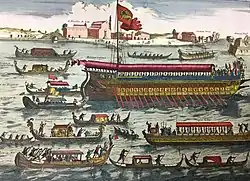 Gravure du Neptune Francois ou Atlas Nouveau des Cartes Marines, 1693.