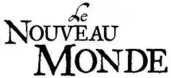 Description de l'image Le nouveau monde logo.jpg.