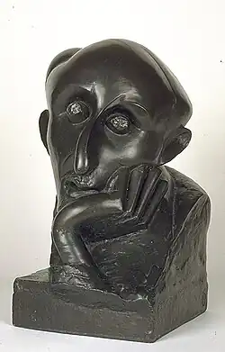 Le peintre juif, 1920, Musée d'art et d'histoire du judaïsme.