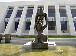 Le penseur, maison de la culture de Azazga