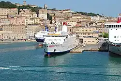 Port d’Ancône en juillet 2009.