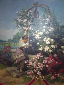 Le puits aux roses, dépôt de l’État de 1902 (inv. M.81.14) musée de Châteaudun.