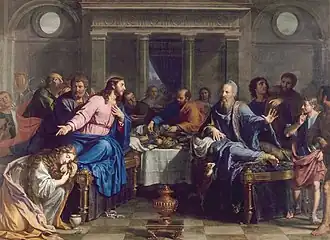 Philippe de Champaigne, Le Repas chez Simon.