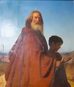 Le sacrifice d'Abraham, 1844, musée de Châteaudun.