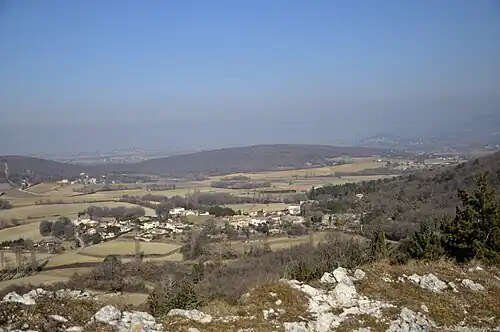 Le village de Rochefort-en-Valdaine.