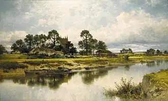 Severn Side, Sabrina's Stream at Kempsey on the River Severn, sans date
