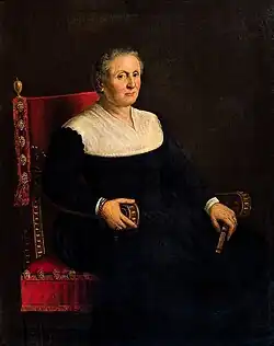 Leandro Bassano - portrait d’une femme XVIIe siècle