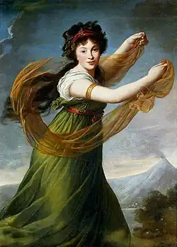 Élisabeth Vigée-Lebrun, Pelagia née Potocki Sapieżyna (1794)