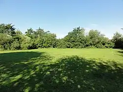 Vue vers le sud du puits.