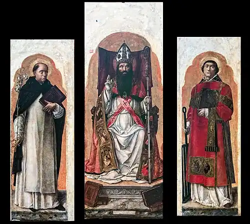 Triptyque de Bartolomeo Vivarini