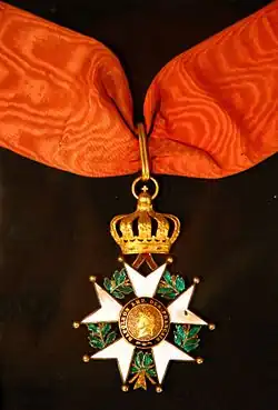 Cravate de commandeur de l'ordre impérial de la Légion d'honneur