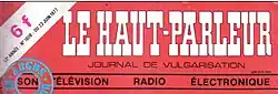 Image illustrative de l’article Le Haut-Parleur