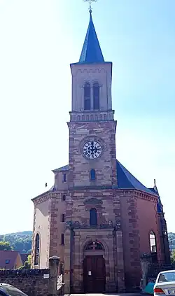 L'église Saint-Maurice.