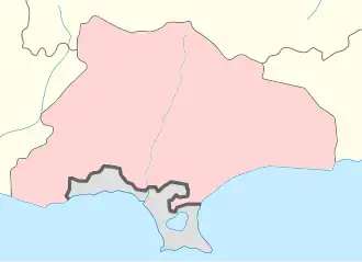 Voir sur la carte administrative du district de Limassol