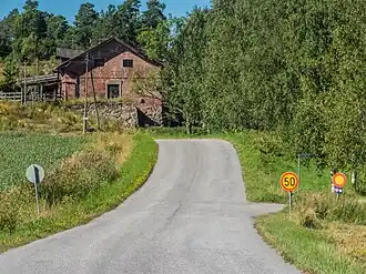 Lemlahdensaari a proximité du manoir de Kuitia.