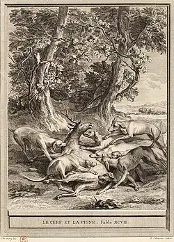 Image illustrative de l’article Le Cerf et la Vigne