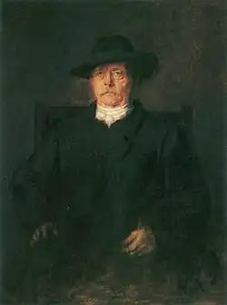 Portrait d'Otto von Bismarck, vers 1880, Musée Lenbachhaus de Munich