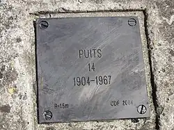 Puits no&nbsp;14, 1904 - 1967.