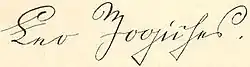 signature de Leo Jogiches