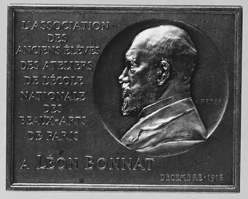 Léon Bonnat (1913), bronze, New York, Metropolitan Museum of Art.