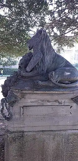 Lions de bronze par Diego Sarti