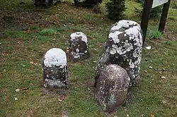 Les 4 Bornes frontières, Borne Celtique Frontière entre Tribus Leuques et Triboques.