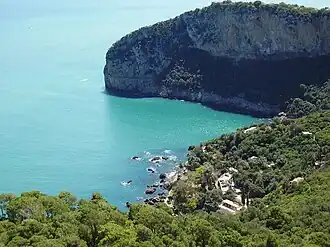 Paysage littoral rocheux