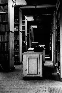 Les archives transférées dans les combles de l'hôtel de ville à partir de 1860