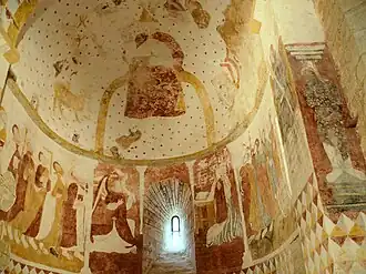 Les peintures murales de la chapelle Saint-André.