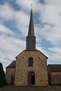 Le clocher de l'église.