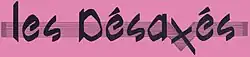 Description de l'image Les Désaxés, logotype.jpg.